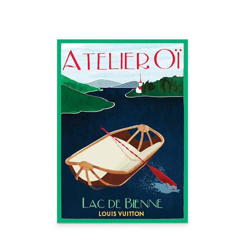 Poster of Atelier Oï in ทรังก์ การเดินทาง และ บ้าน's บ้านและศิลปะการไดนิ่ง การตกแต่ง collections by Louis Vuitton (การย่อ/ขยายผลิตภัณฑ์)