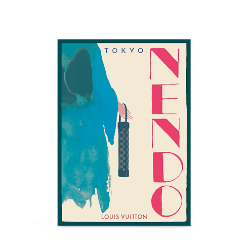 Poster of Nendo in ทรังก์ การเดินทาง และ บ้าน's บ้านและศิลปะการไดนิ่ง การตกแต่ง collections by Louis Vuitton (การย่อ/ขยายผลิตภัณฑ์)