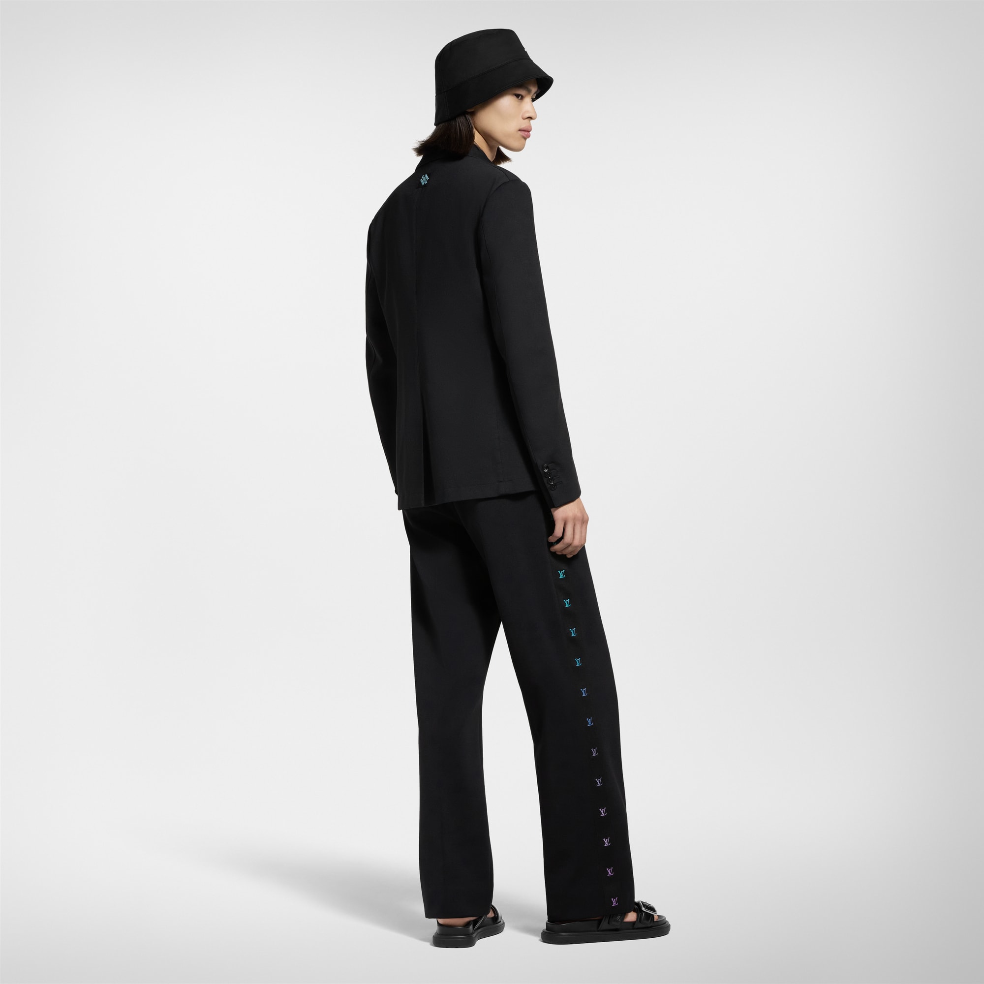 เบลเซอร์ตัวหลวมสไตล์ Preppy  in ผู้ชาย