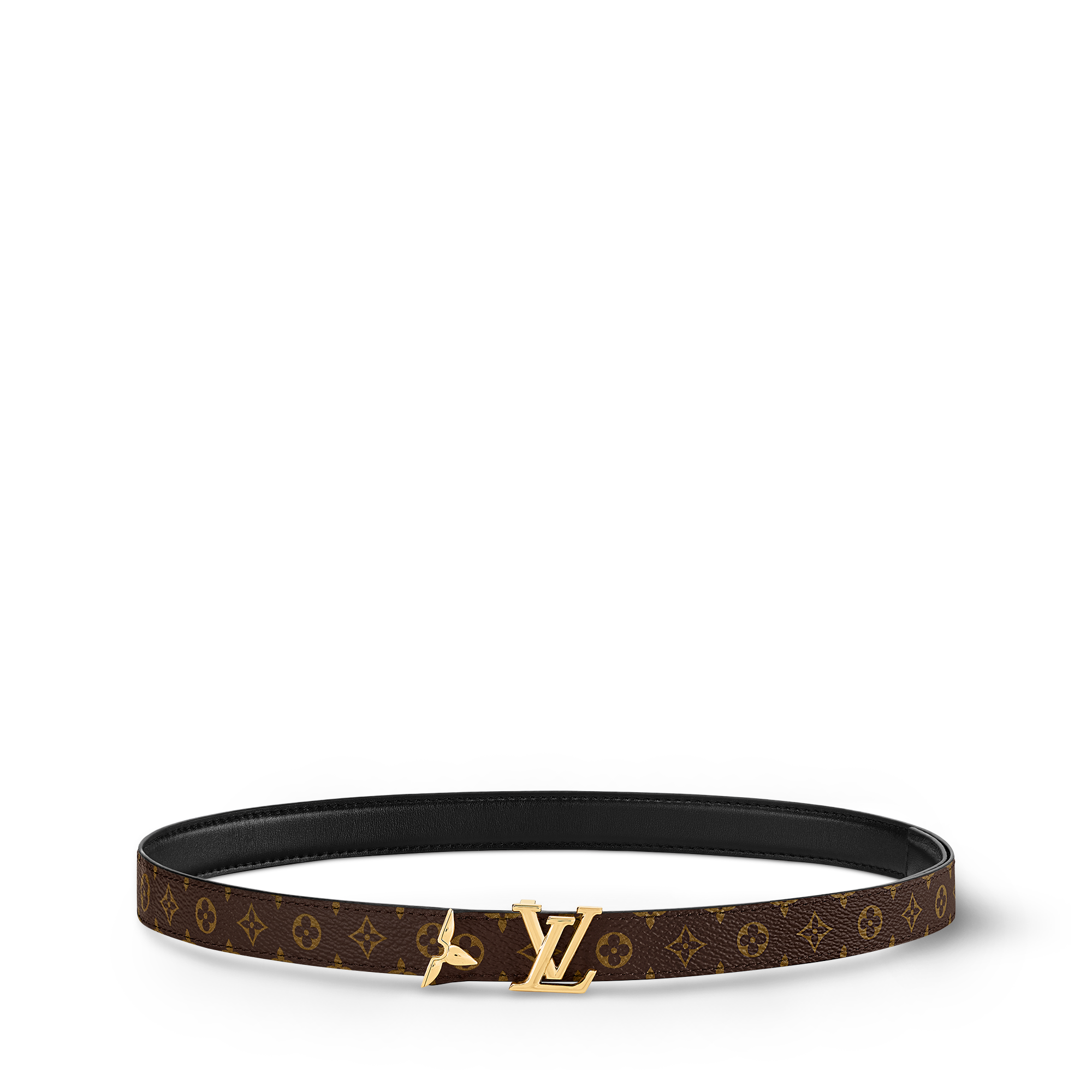 เข็มขัดรุ่น Pretty LV ขนาด 20 มม. ใส่ได้ทั้งสองด้าน Monogram in ผู้หญิง
