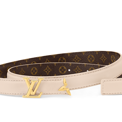 เข็มขัดรุ่น Pretty LV ขนาด 20 มม. ใส่ได้ทั้งสองด้าน Monogram in ผู้หญิง's แอคเซสเซอรี่ เข็มขัดสำหรับผู้หญิง collections by Louis Vuitton (การย่อ/ขยายผลิตภัณฑ์)