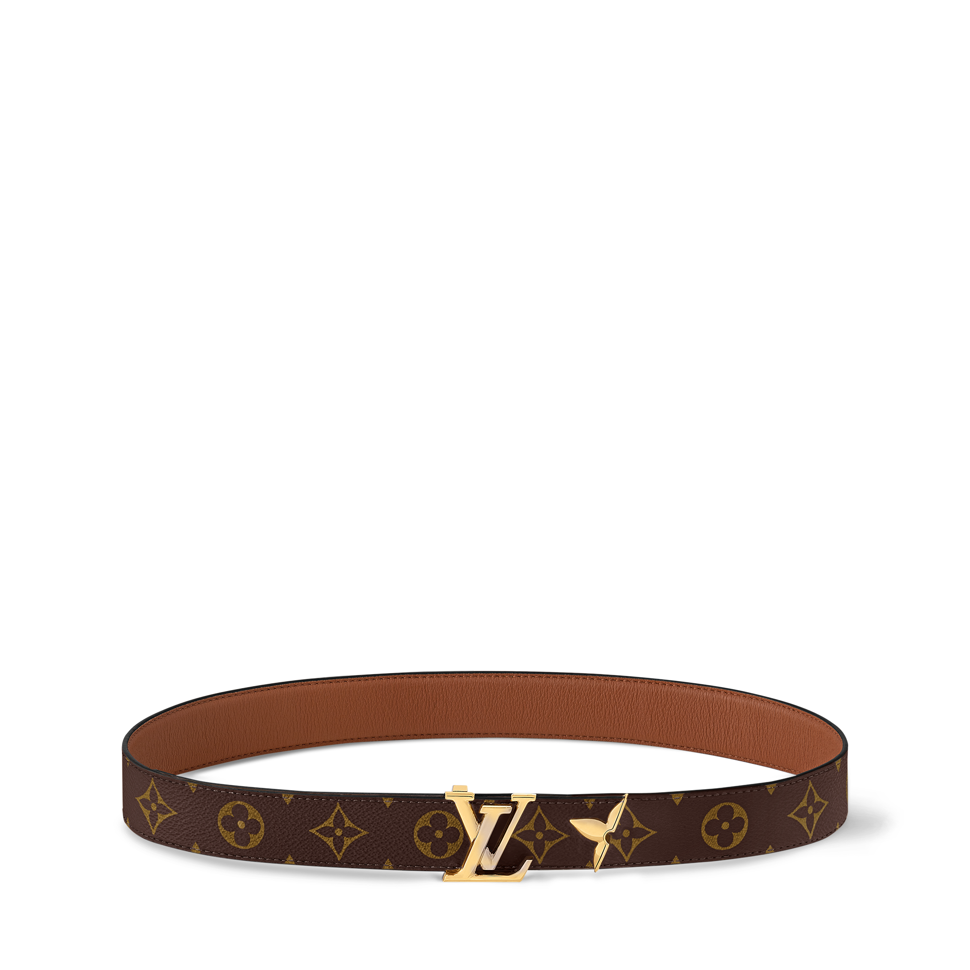 เข็มขัดรุ่น Pretty LV ขนาด 30 มม. ใส่ได้ทั้งสองด้าน  in ผู้หญิง
