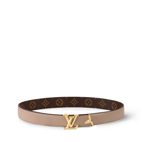 เข็มขัดรุ่น Pretty LV ขนาด 30 มม. ใส่ได้ทั้งสองด้าน Monogram in ผู้หญิง's แอคเซสเซอรี่ เข็มขัดสำหรับผู้หญิง collections by Louis Vuitton (การย่อ/ขยายผลิตภัณฑ์)