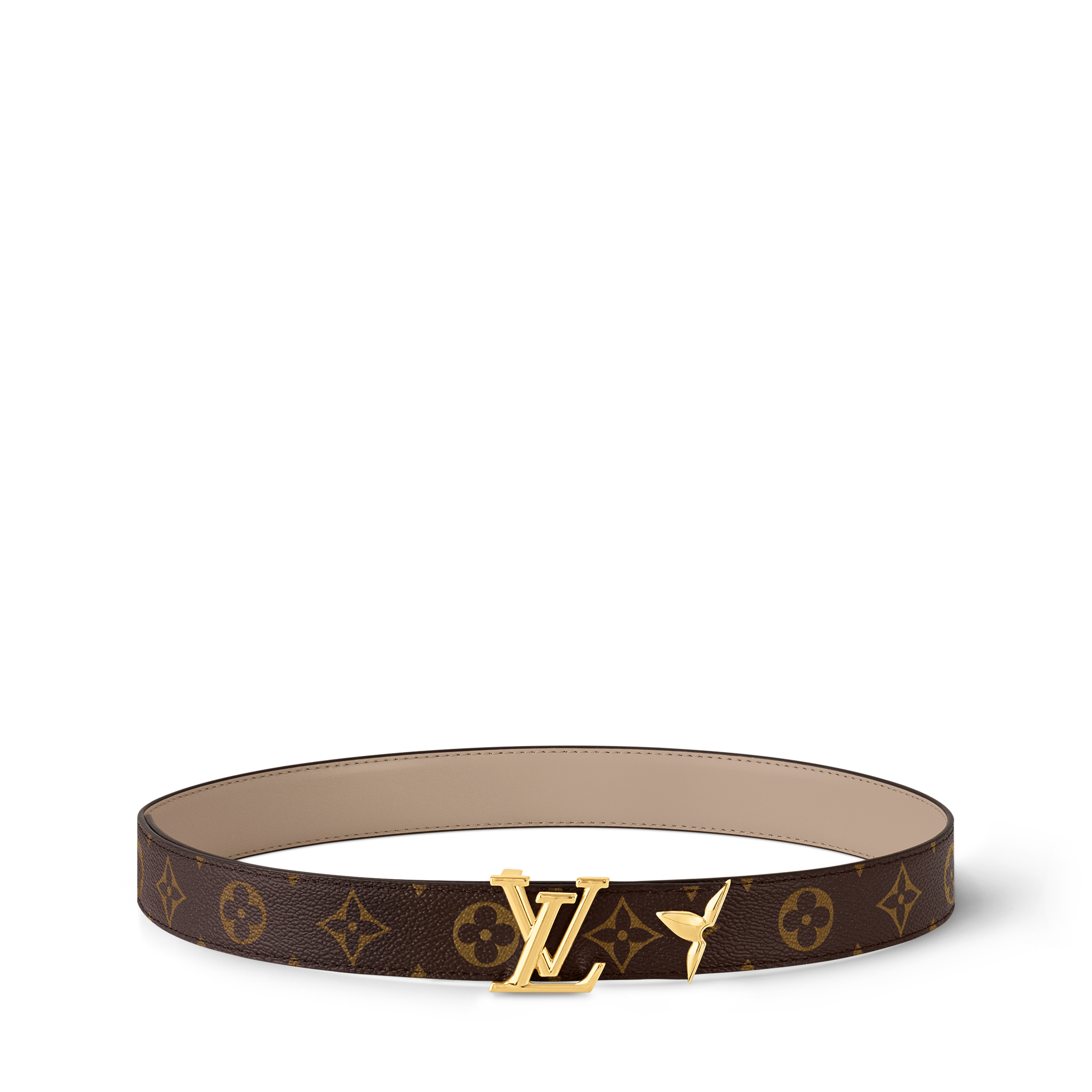 เข็มขัดรุ่น Pretty LV ขนาด 30 มม. ใส่ได้ทั้งสองด้าน Monogram in ผู้หญิง