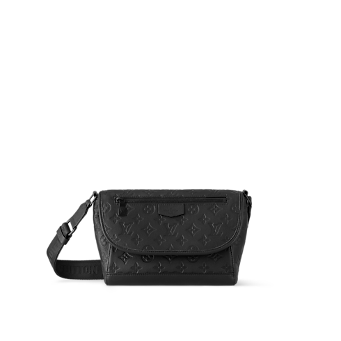 กระเป๋าแมสเซนเจอร์รุ่น Pulse หนัง Monogram Shadow in กระเป๋าและผลิตภัณฑ์เครื่องหนังขนาดเล็ก's สำหรับผู้หญิง ใหม่ล่าสุด collections by Louis Vuitton (การย่อ/ขยายผลิตภัณฑ์)