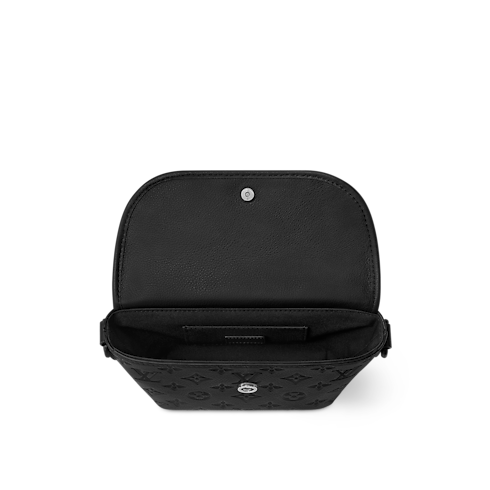 กระเป๋าสตางค์แบบสะพายรุ่น Pulse หนัง Monogram Shadow in ผู้ชาย's กระเป๋าสตางค์และผลิตภัณฑ์เครื่องหนังขนาดเล็ก กระเป๋ามินิ collections by Louis Vuitton (การย่อ/ขยายผลิตภัณฑ์)