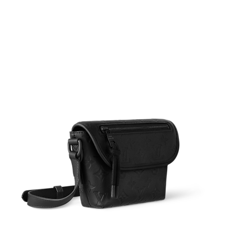 กระเป๋าสตางค์แบบสะพายรุ่น Pulse หนัง Monogram Shadow in ผู้ชาย's กระเป๋าสตางค์และผลิตภัณฑ์เครื่องหนังขนาดเล็ก กระเป๋ามินิ collections by Louis Vuitton (การย่อ/ขยายผลิตภัณฑ์)