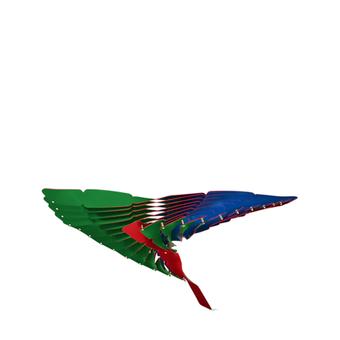 Quetzal Mobile By Atelier Oï in ทรังก์ การเดินทาง และ บ้าน's บ้านและศิลปะการไดนิ่ง การตกแต่ง collections by Louis Vuitton (การย่อ/ขยายผลิตภัณฑ์)