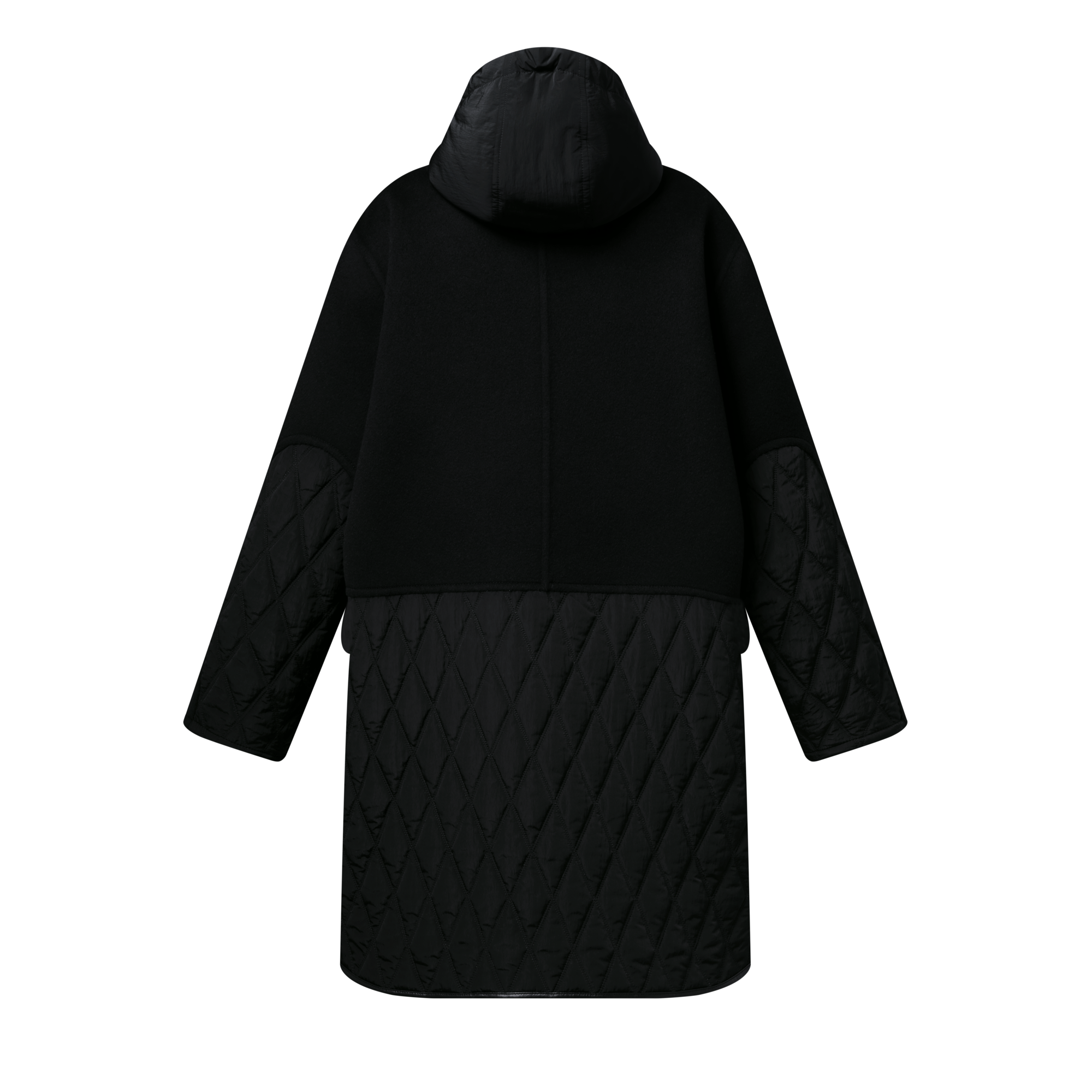 เสื้อโค้ทแต่งดีเทลควิลต์  in ผู้หญิง