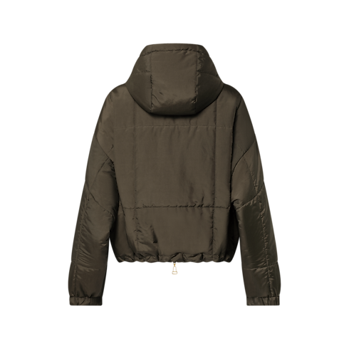 เสื้อแจ็คเก็ตซิปหน้าบุนวมแบบควิลต์ in ผู้หญิง's เสื้อผ้า เสื้อโค้ทกันหนาวและเสื้อแจ็คเก็ตสำหรับผู้หญิง collections by Louis Vuitton (การย่อ/ขยายผลิตภัณฑ์)