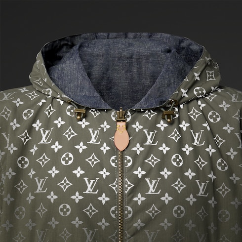 เสื้อกันลมสะท้อนแสงลาย Monogram ใส่ได้ทั้งสองด้าน in ผู้ชาย's เสื้อผ้า เสื้อโค้ทกันหนาวสำหรับผู้ชาย collections by Louis Vuitton