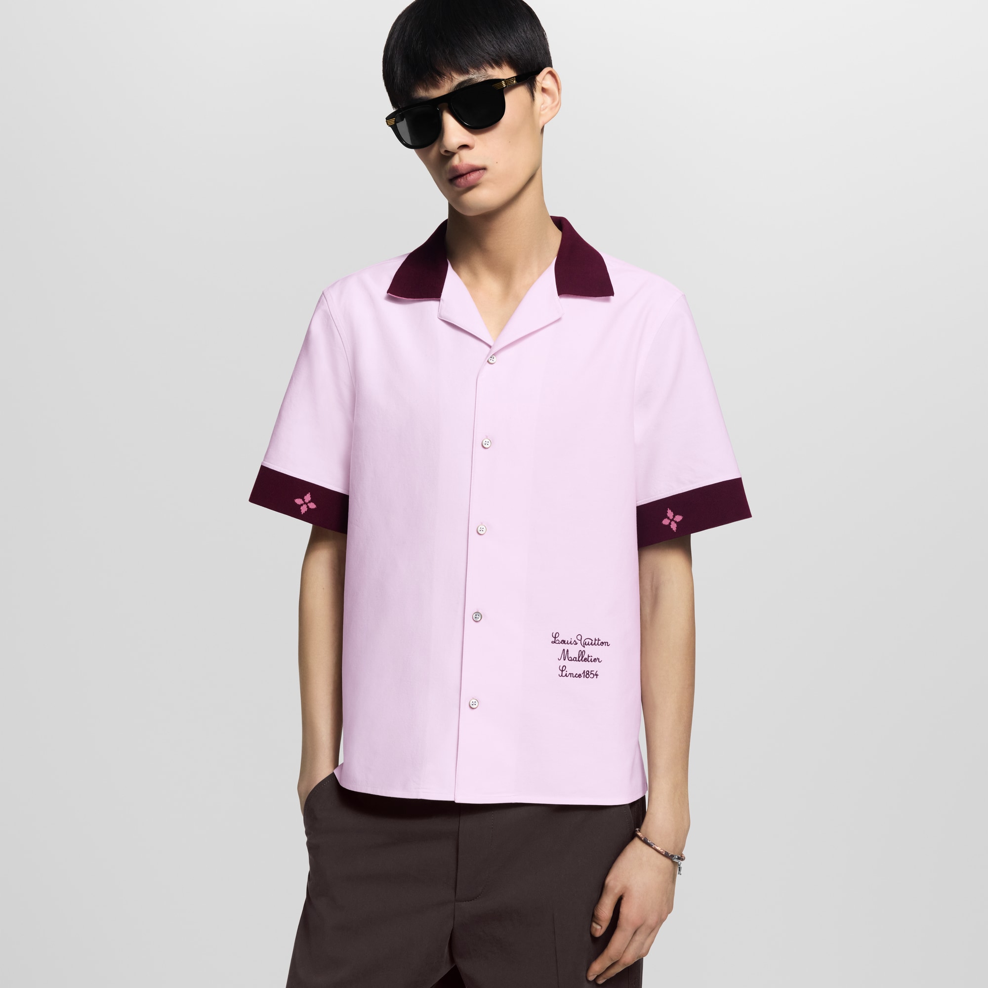 เสื้อเชิ้ตแขนสั้นคอผ้าริบ  in ผู้ชาย
