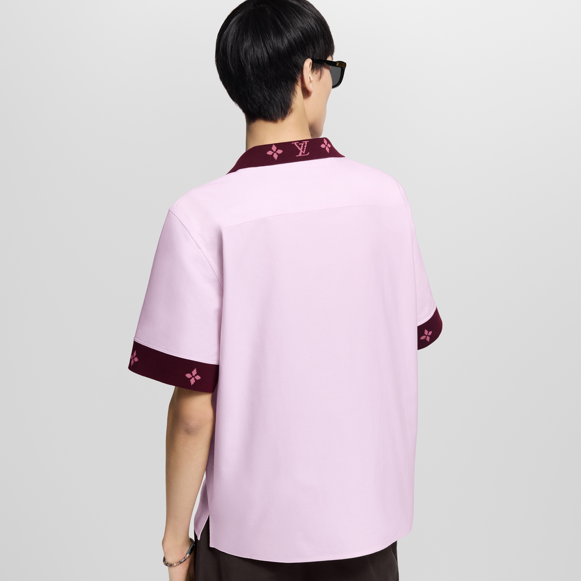 เสื้อเชิ้ตแขนสั้นคอผ้าริบ  in ผู้ชาย