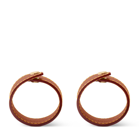 เซ็ตห่วงรัดผ้าเช็ดปากรุ่น Rivet 2 อัน - สีน้ำตาล Cognac in ทรังก์ การเดินทาง และ บ้าน's บ้านและศิลปะการไดนิ่ง ที่สุดแห่งศิลปะการไดนิ่ง collections by Louis Vuitton (การย่อ/ขยายผลิตภัณฑ์)
