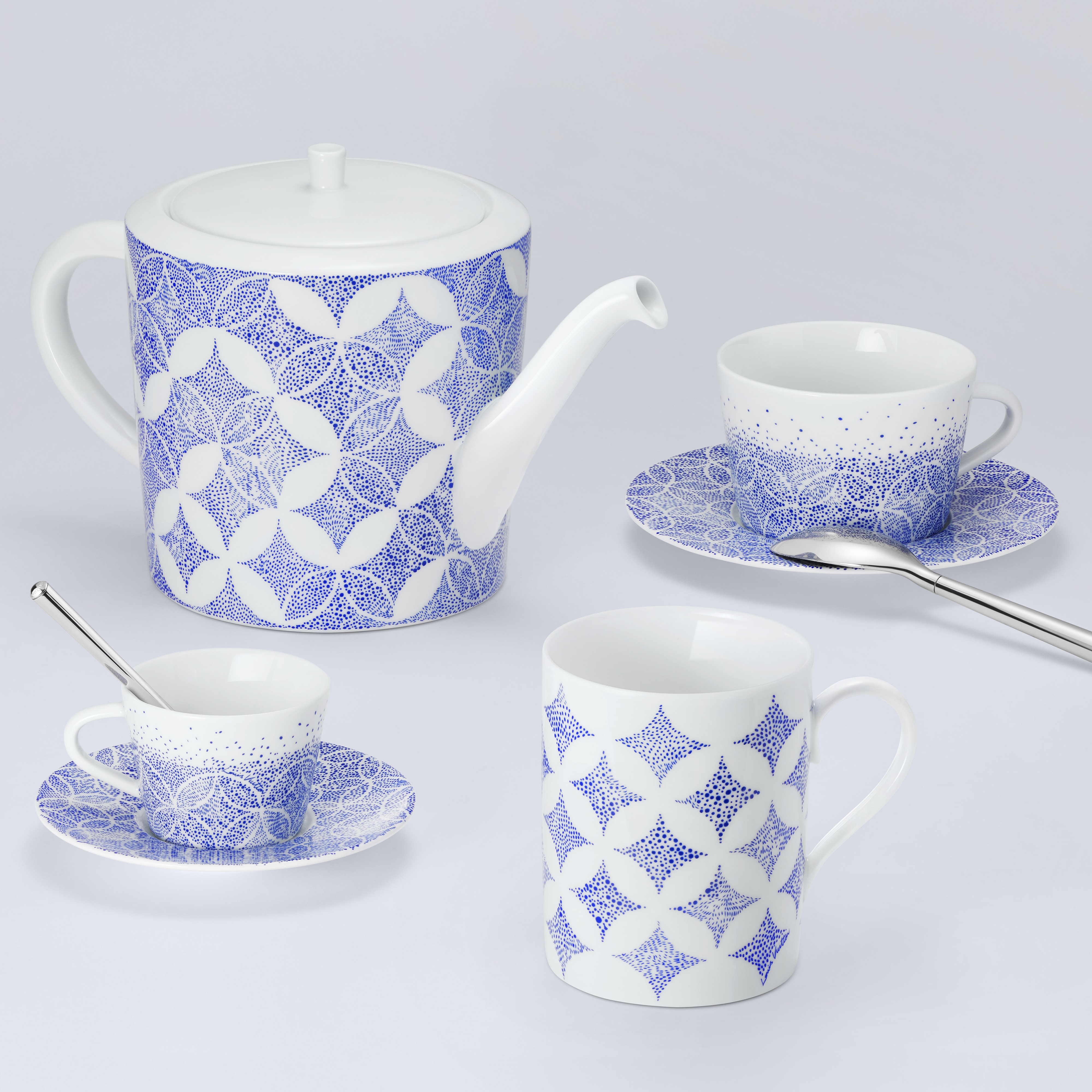 เซ็ตช้อนกาแฟ 6 คันรุ่น Rivet  in ทรังก์ การเดินทาง และ บ้าน