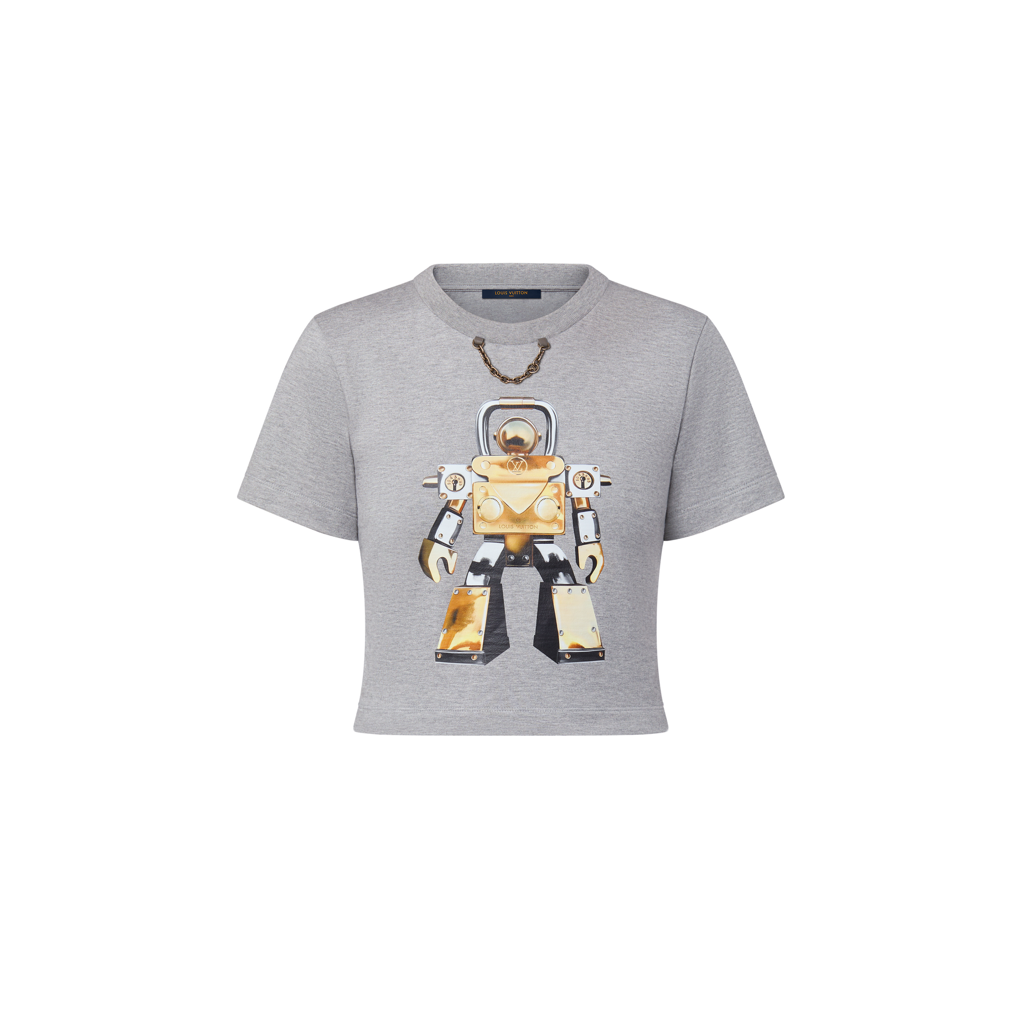 เสื้อครอปลาย Robot  in ผู้หญิง