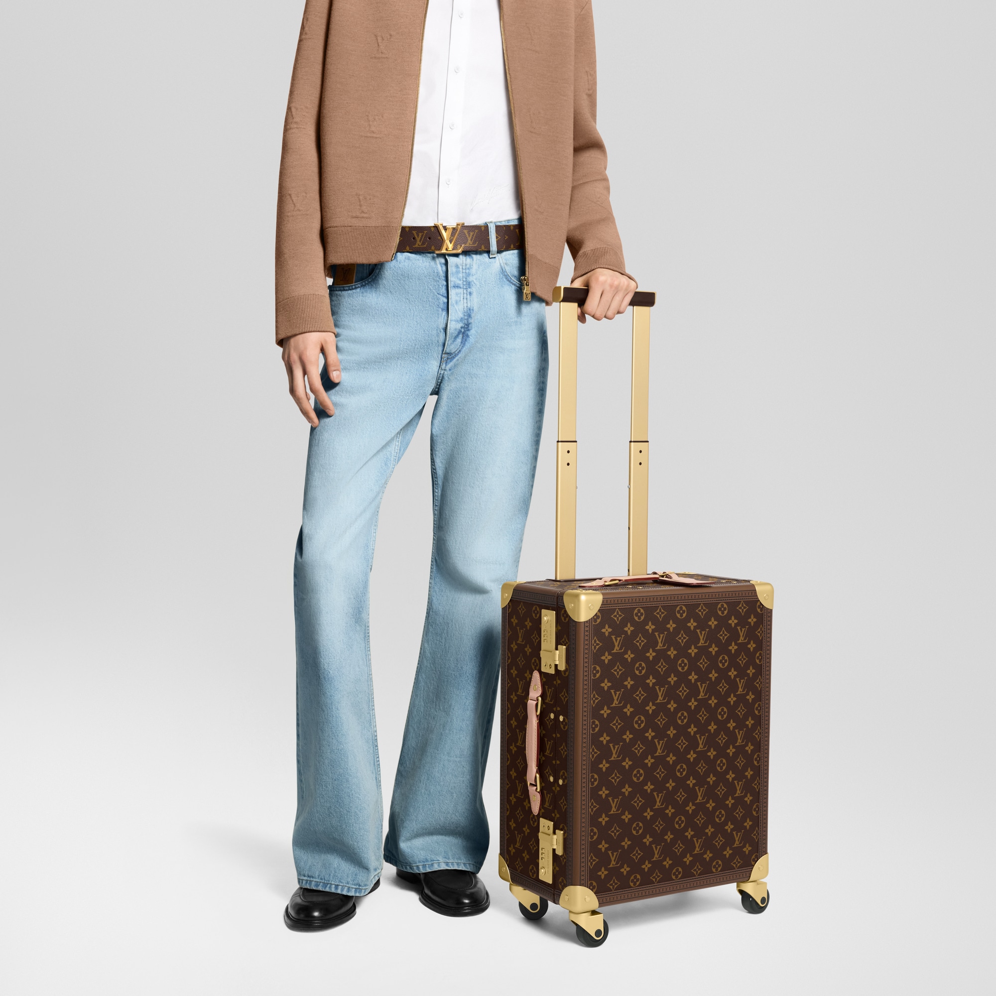 กระเป๋าเดินทางรุ่น Rolling Trunk Monogram in ผู้ชาย