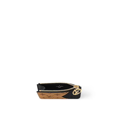 กระเป๋าใส่บัตรรุ่น Romy Monogram Reverse แคนวาส in ผู้หญิง's กระเป๋าสตางค์และผลิตภัณฑ์เครื่องหนังขนาดเล็ก กระเป๋าใส่บัตรและพวงกุญแจสำหรับผู้หญิง collections by Louis Vuitton (การย่อ/ขยายผลิตภัณฑ์)