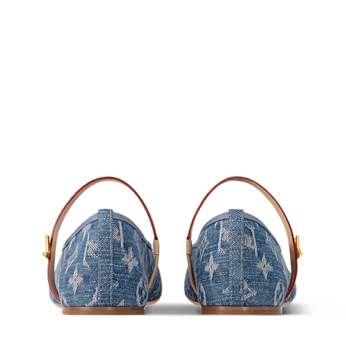 รองเท้าบัลเลต์ส้นแบนรุ่น Romy in ผู้หญิง's รองเท้า รองเท้าโลฟเฟอร์หนัง และ รองเท้าบัลเลต์สำหรับผู้หญิง collections by Louis Vuitton (การย่อ/ขยายผลิตภัณฑ์)