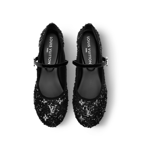 รองเท้าบัลเลต์ส้นแบนรุ่น Romy in ผู้หญิง's รองเท้า รองเท้าโลฟเฟอร์หนัง และ รองเท้าบัลเลต์สำหรับผู้หญิง collections by Louis Vuitton (การย่อ/ขยายผลิตภัณฑ์)