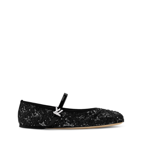 รองเท้าบัลเลต์ส้นแบนรุ่น Romy in ผู้หญิง's รองเท้า รองเท้าโลฟเฟอร์หนัง และ รองเท้าบัลเลต์สำหรับผู้หญิง collections by Louis Vuitton (การย่อ/ขยายผลิตภัณฑ์)