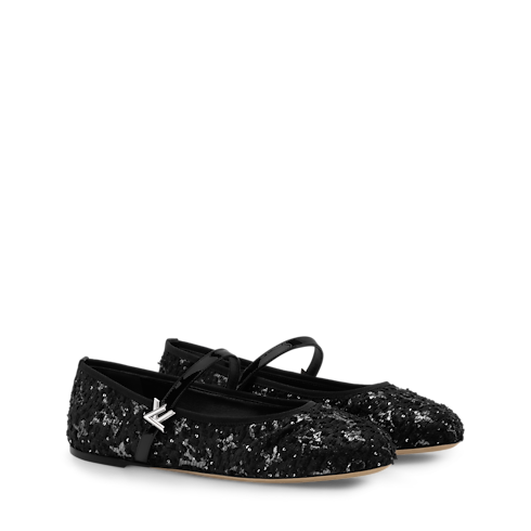 รองเท้าบัลเลต์ส้นแบนรุ่น Romy in ผู้หญิง's รองเท้า รองเท้าโลฟเฟอร์หนัง และ รองเท้าบัลเลต์สำหรับผู้หญิง collections by Louis Vuitton (การย่อ/ขยายผลิตภัณฑ์)