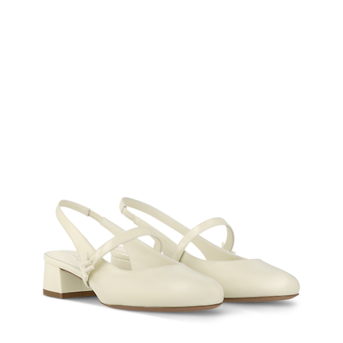 รองเท้าส้นสูงมีสายรัดด้านหลังรุ่น Romy in ผู้หญิง's รองเท้า รองเท้าส้นสูงแฟชั่นสำหรับผู้หญิง collections by Louis Vuitton (การย่อ/ขยายผลิตภัณฑ์)