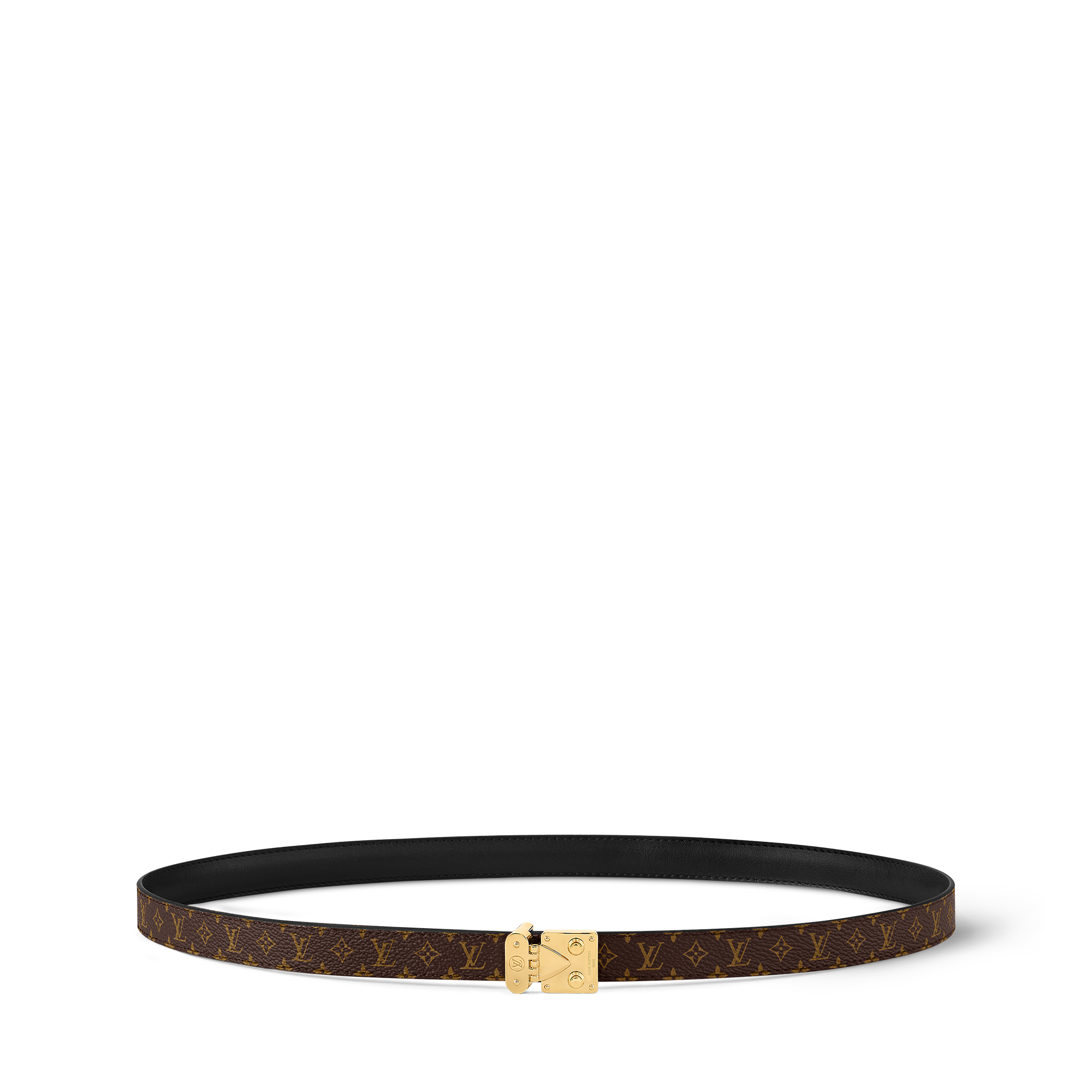 เข็มขัดรุ่น S-Lock ขนาด 18 มม. ใส่ได้ทั้งสองด้าน  in ผู้หญิง