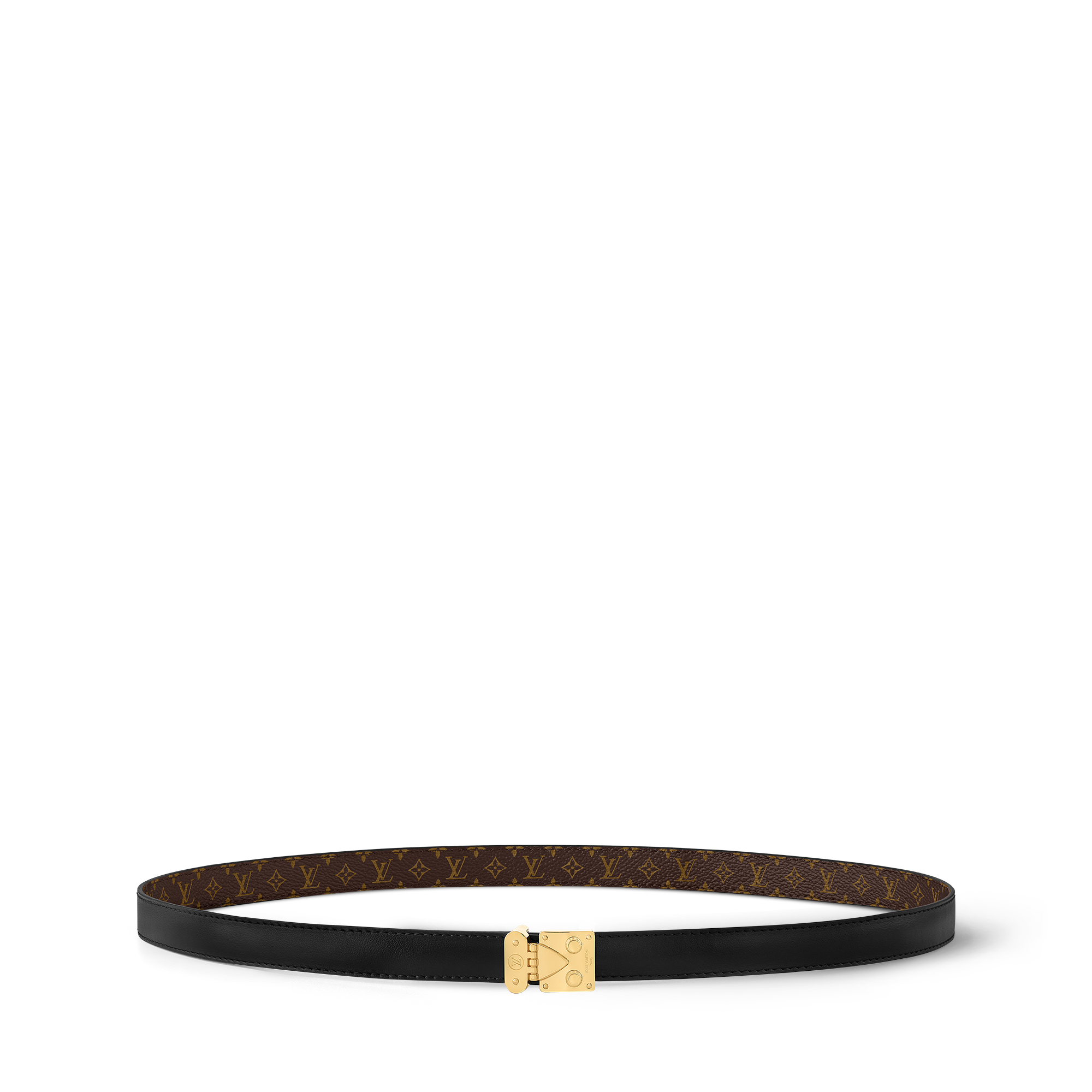 เข็มขัดรุ่น S-Lock ขนาด 18 มม. ใส่ได้ทั้งสองด้าน  in ผู้หญิง