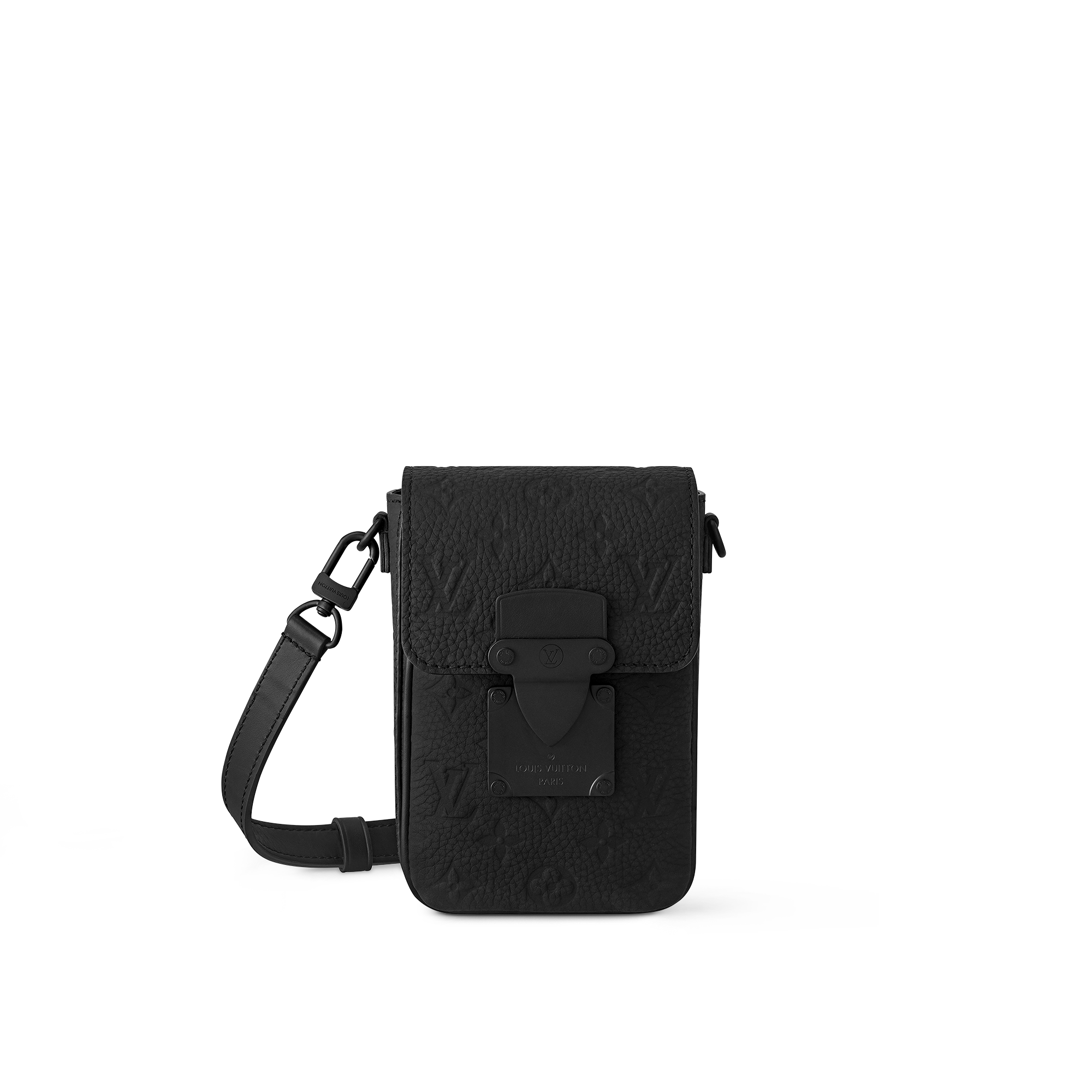 กระเป๋าสตางค์แบบสะพายรุ่น S-Lock Vertical หนัง Taurillon ลาย Monogram  in ผู้ชาย