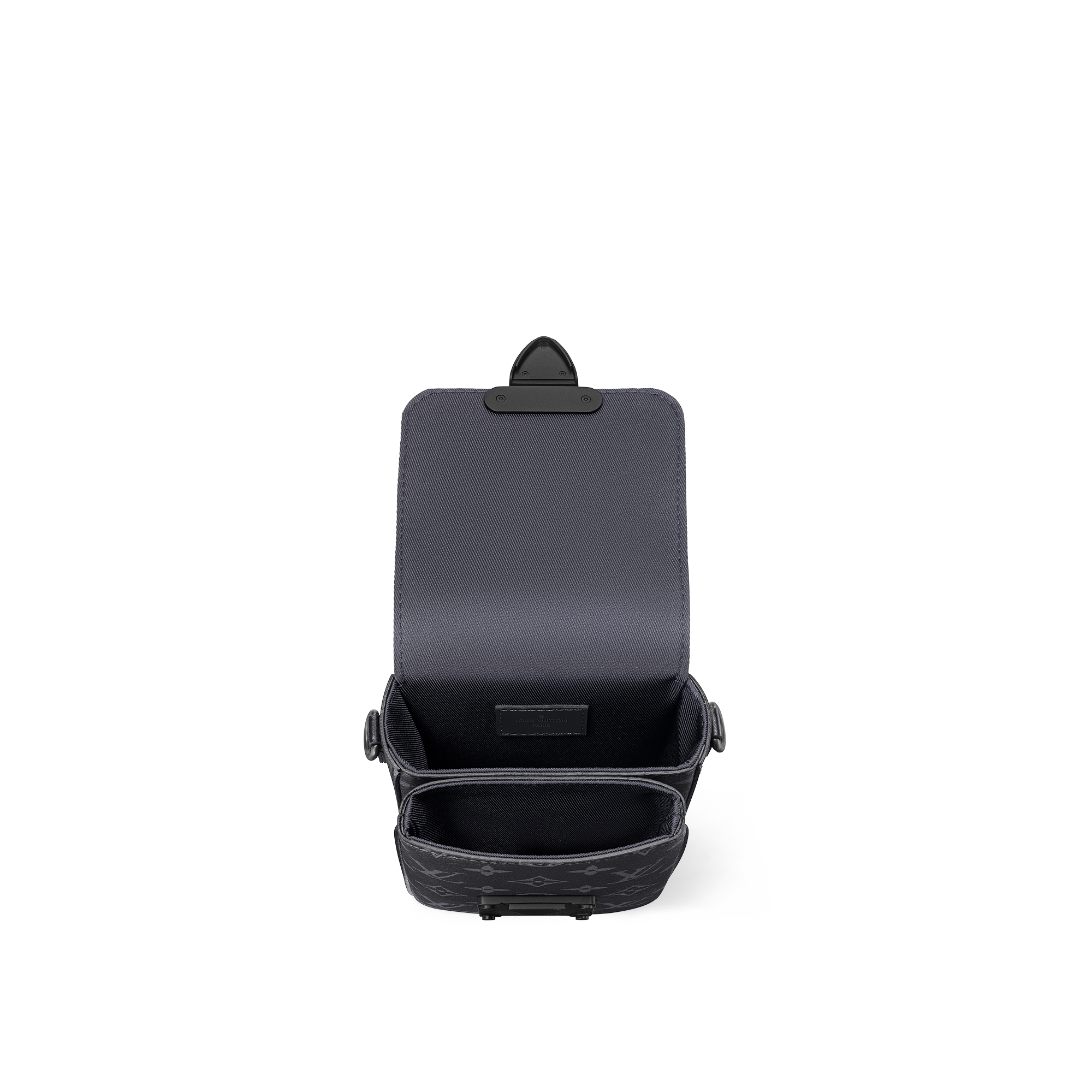 กระเป๋าสตางค์แบบสะพายรุ่น S-Lock Vertical Monogram Eclipse in ผู้ชาย