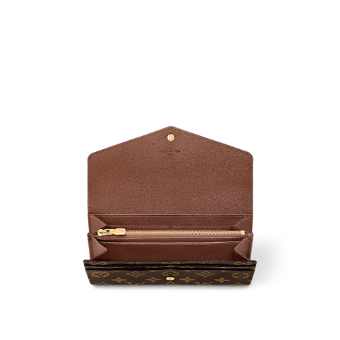 กระเป๋าสตางค์รุ่น Sarah Monogram in ผู้หญิง's กระเป๋าสตางค์และผลิตภัณฑ์เครื่องหนังขนาดเล็ก กระเป๋าสตางค์สำหรับผู้หญิง collections by Louis Vuitton (การย่อ/ขยายผลิตภัณฑ์)