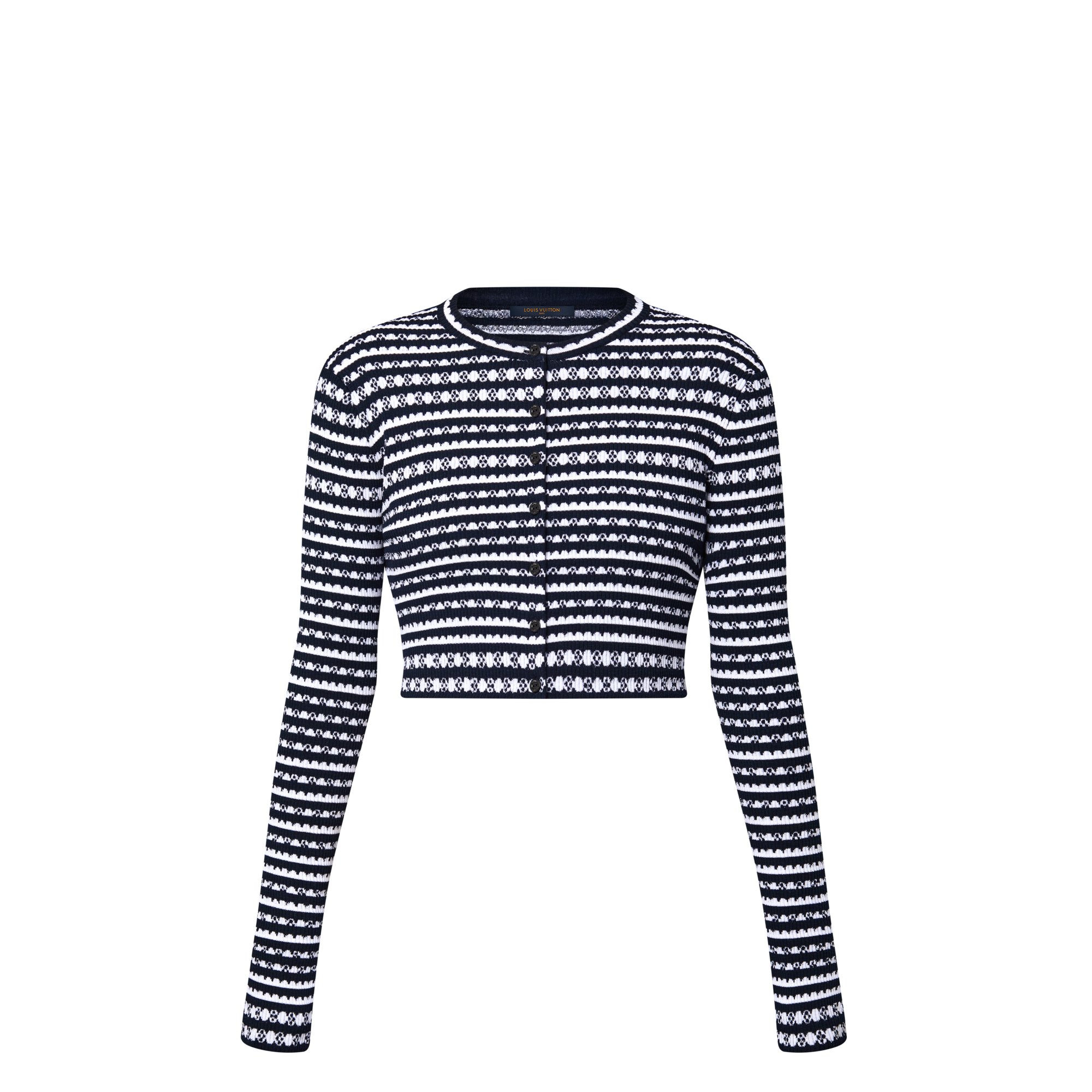 เสื้อคาร์ดิแกนลายทาง Scallop  in ผู้หญิง