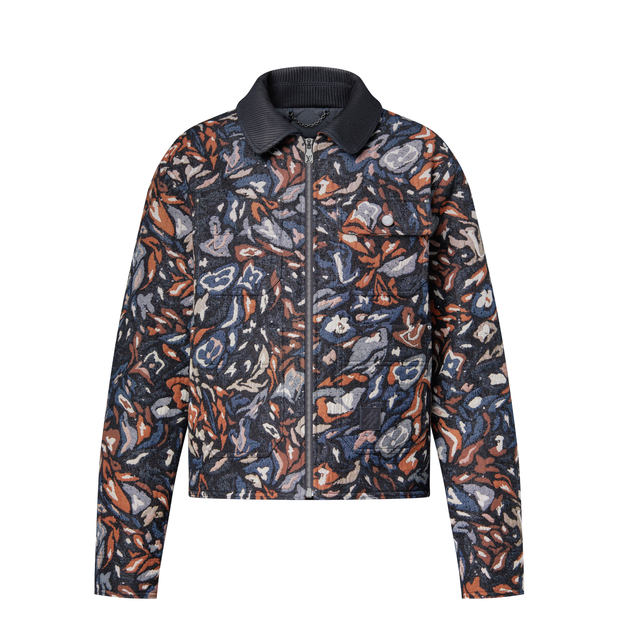 เสื้อแจ็คเก็ตบลูซงสไตล์ Workwear ปักเลื่อม  in ผู้ชาย