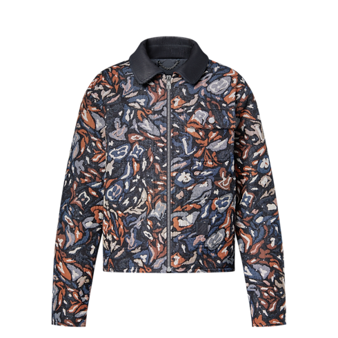 เสื้อแจ็คเก็ตบลูซงสไตล์ Workwear ปักเลื่อม in ผู้ชาย's เสื้อผ้า เสื้อโค้ทกันหนาวสำหรับผู้ชาย collections by Louis Vuitton (การย่อ/ขยายผลิตภัณฑ์)