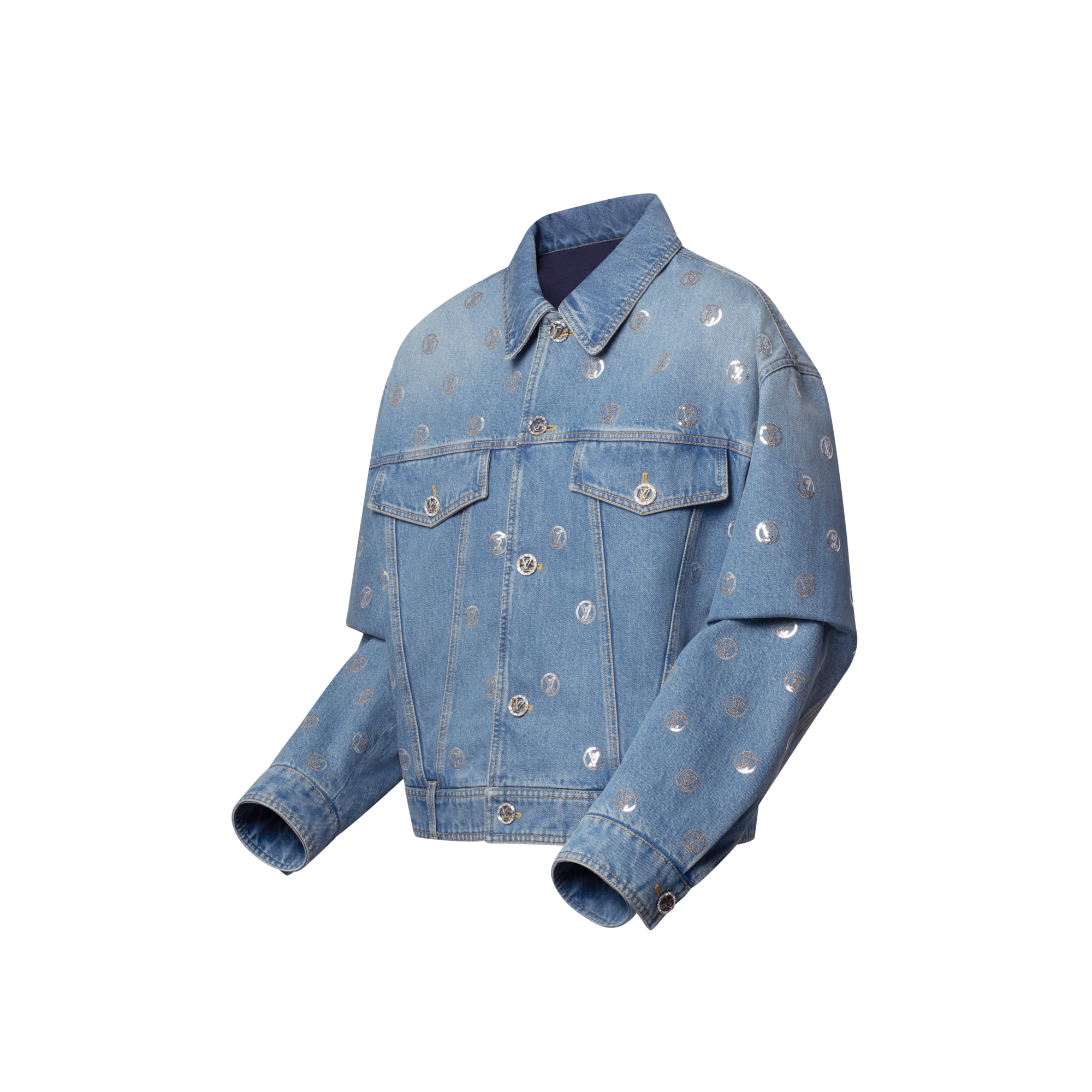 Sequin Signature Denim Jacket  in ผู้หญิง
