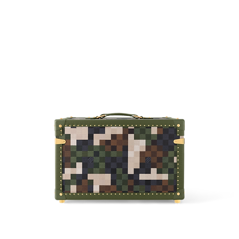 ทรังก์รุ่น Shoe Box Damoflage D16 in Les Extraordinaires's ฮาร์ดไซด์ ซีเซินเนิล collections by Louis Vuitton (การย่อ/ขยายผลิตภัณฑ์)