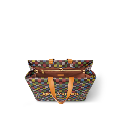 กระเป๋ารุ่น Shopper Tote MM Damier Ebene แคนวาส in กระเป๋าและผลิตภัณฑ์เครื่องหนังขนาดเล็ก's สำหรับผู้ชาย ผลิตภัณฑ์ใหม่ล่าสุด collections by Louis Vuitton (การย่อ/ขยายผลิตภัณฑ์)