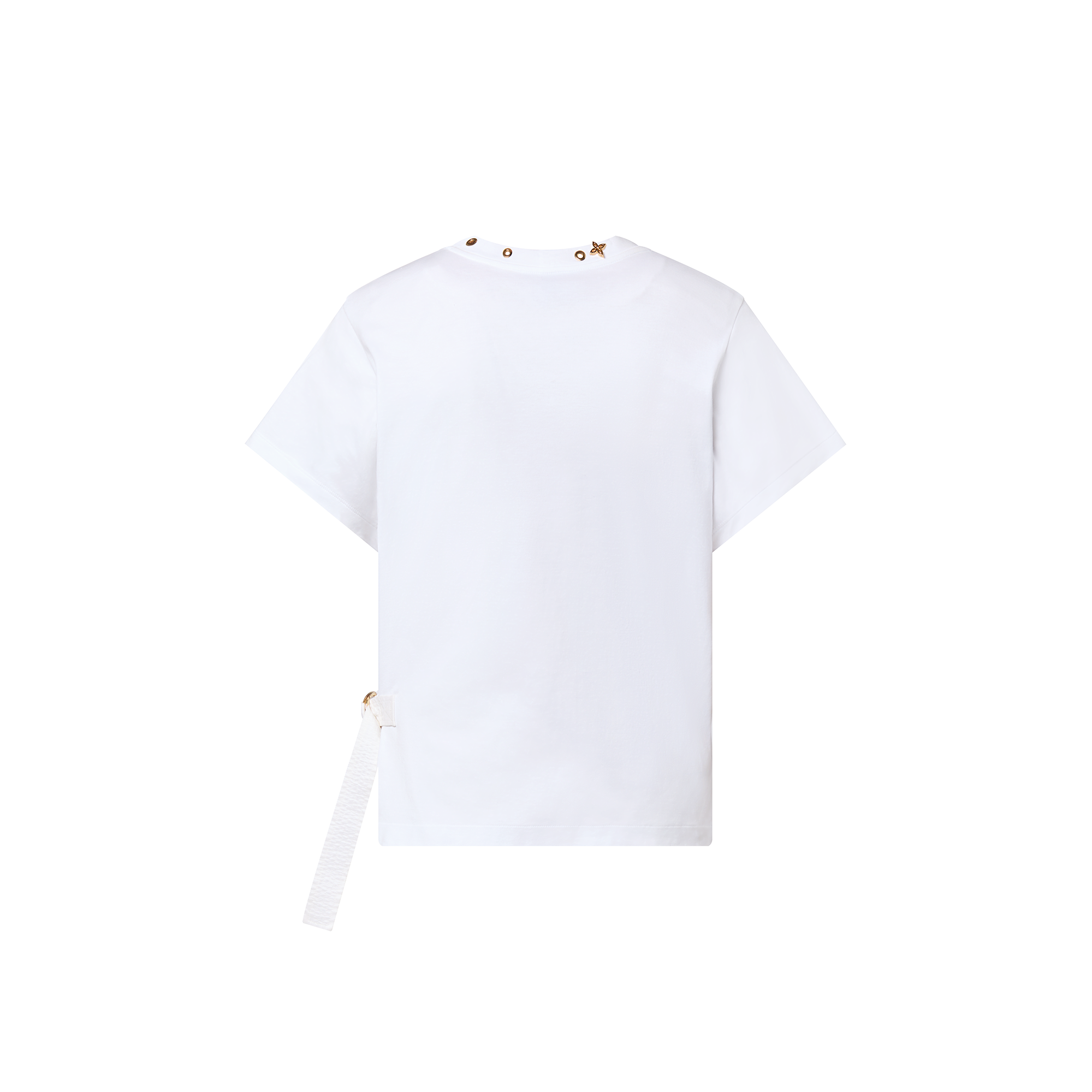 เสื้อยืดพร้อมสายรัดที่ด้านข้าง  in ผู้หญิง
