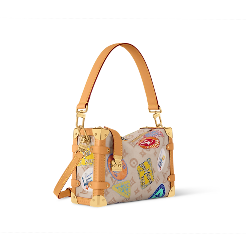 กระเป๋ารุ่น Side Trunk MM Monogram แคนวาสประเภทอื่น in กระเป๋าและผลิตภัณฑ์เครื่องหนังขนาดเล็ก's สำหรับผู้หญิง ไอคอนิก collections by Louis Vuitton (การย่อ/ขยายผลิตภัณฑ์)