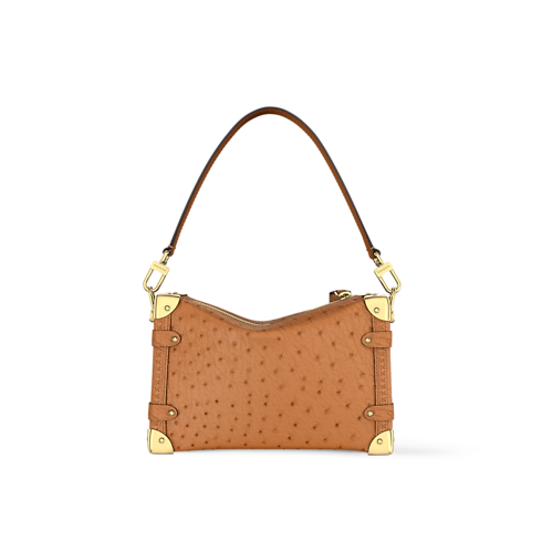 Side Trunk MM นกกระจอกเทศ in ผู้หญิง's กระเป๋าถือ กระเป๋าหนังเอ็กโซติก collections by Louis Vuitton (การย่อ/ขยายผลิตภัณฑ์)