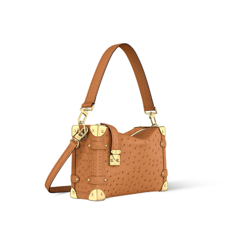 Side Trunk MM นกกระจอกเทศ in ผู้หญิง's กระเป๋าถือ กระเป๋าหนังเอ็กโซติก collections by Louis Vuitton (การย่อ/ขยายผลิตภัณฑ์)