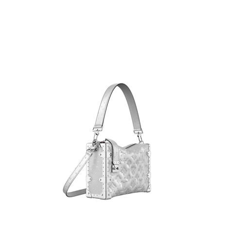 กระเป๋ารุ่น Side Trunk MM นกกระจอกเทศ in ผู้หญิง's กระเป๋าถือ กระเป๋าหนังเอ็กโซติก collections by Louis Vuitton (การย่อ/ขยายผลิตภัณฑ์)