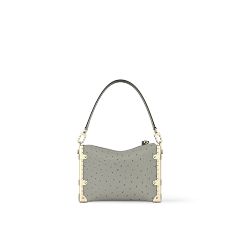 กระเป๋ารุ่น Side Trunk MM นกกระจอกเทศ in ผู้หญิง's กระเป๋าถือ กระเป๋าหนังเอ็กโซติก collections by Louis Vuitton (การย่อ/ขยายผลิตภัณฑ์)