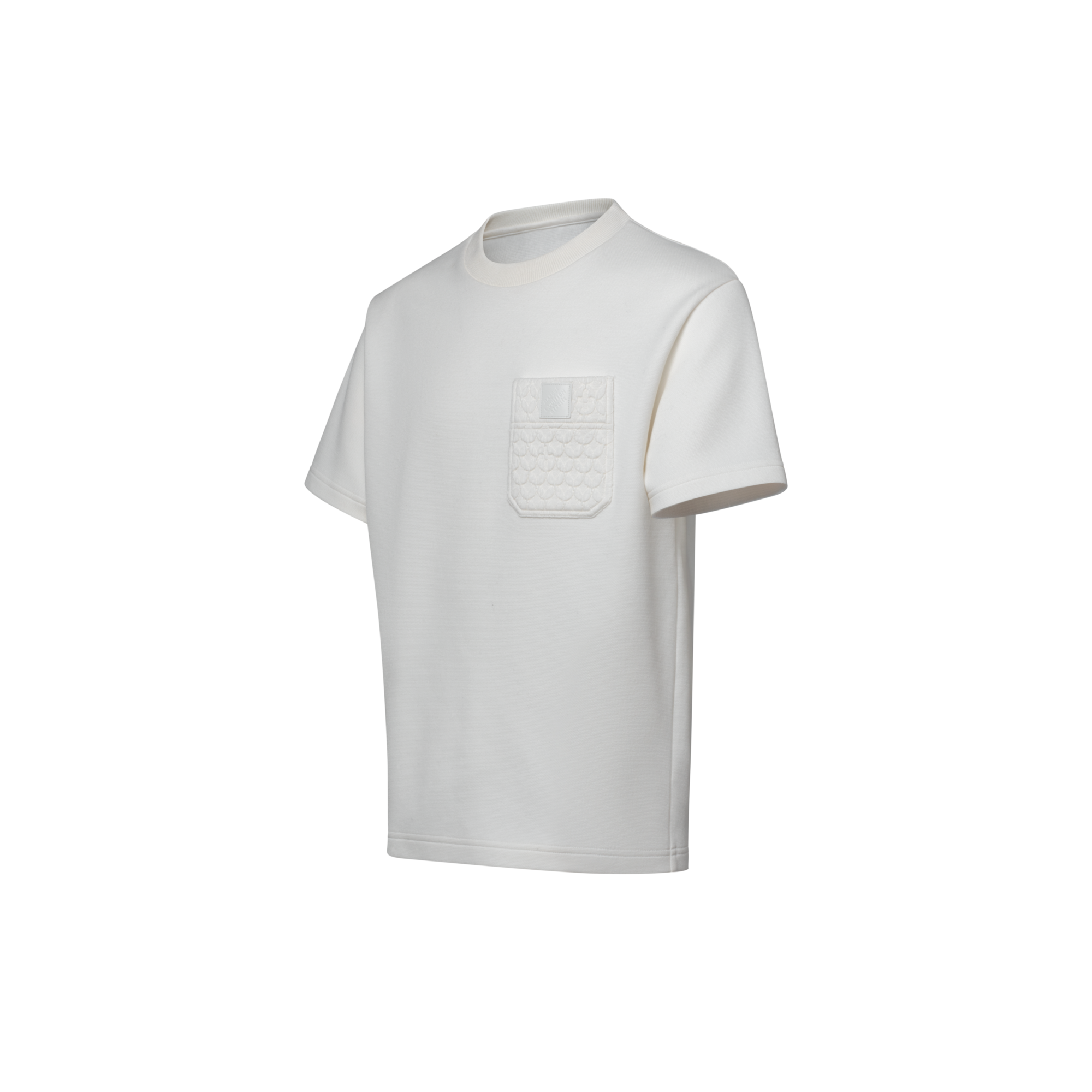 เสื้อยืดแต่งกระเป๋าเสื้อลายสัญลักษณ์  in ผู้ชาย