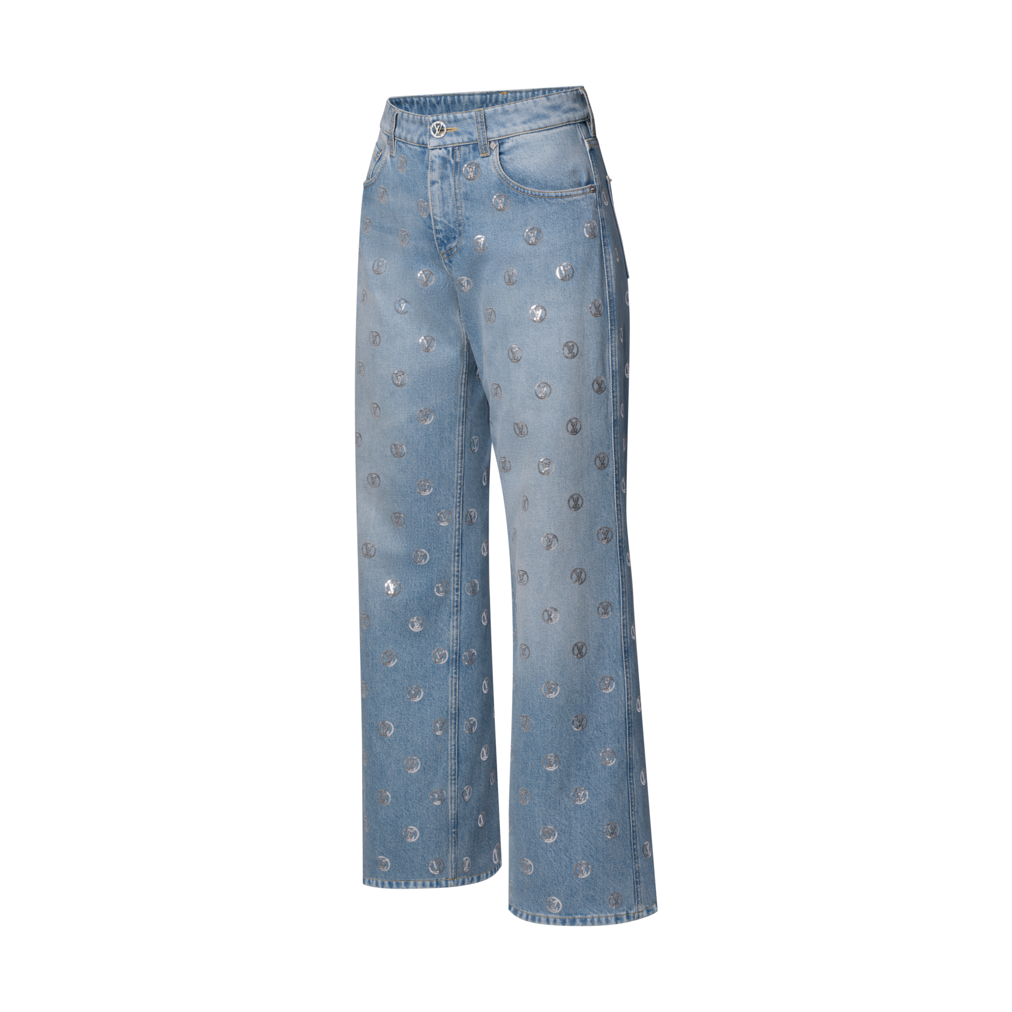 Signature Sequin Boot-Cut Jeans  in ผู้หญิง