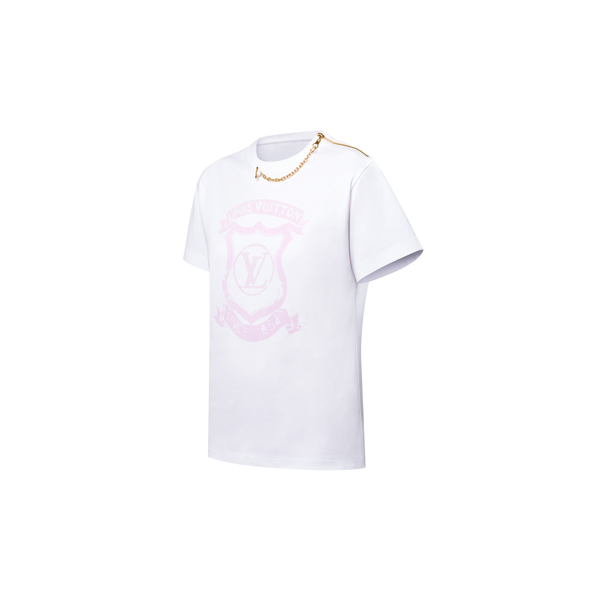 เสื้อยืดดีเทลซิปลาย Signature  in ผู้หญิง