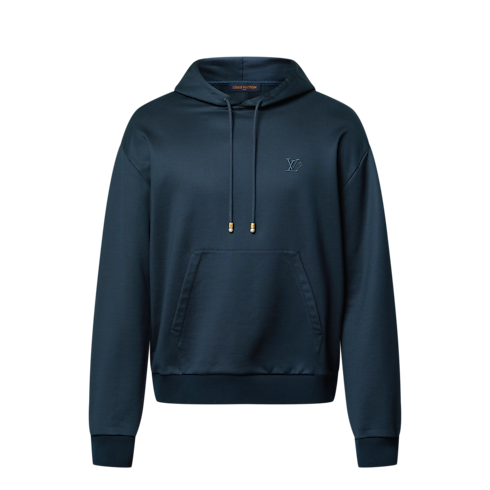 เสื้อฮู้ดผ้าไหมผสมลายสัญลักษณ์ in ผู้ชาย's เสื้อผ้า เสื้อสเวตเตอร์สำหรับผู้ชาย collections by Louis Vuitton (การย่อ/ขยายผลิตภัณฑ์)