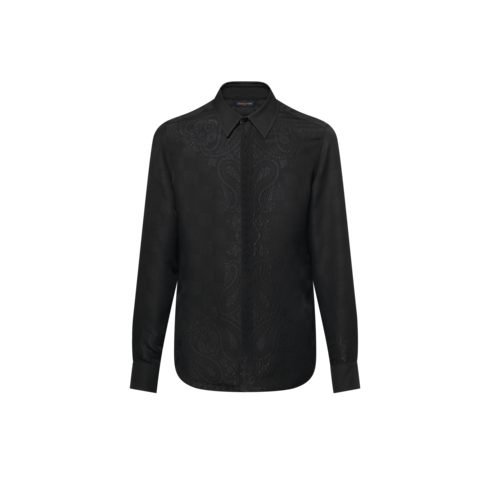 เสื้อเชิ้ตทางการผ้าไหม in ผู้ชาย's เสื้อผ้า เสื้อเชิ้ตสำหรับผู้ชาย collections by Louis Vuitton (การย่อ/ขยายผลิตภัณฑ์)