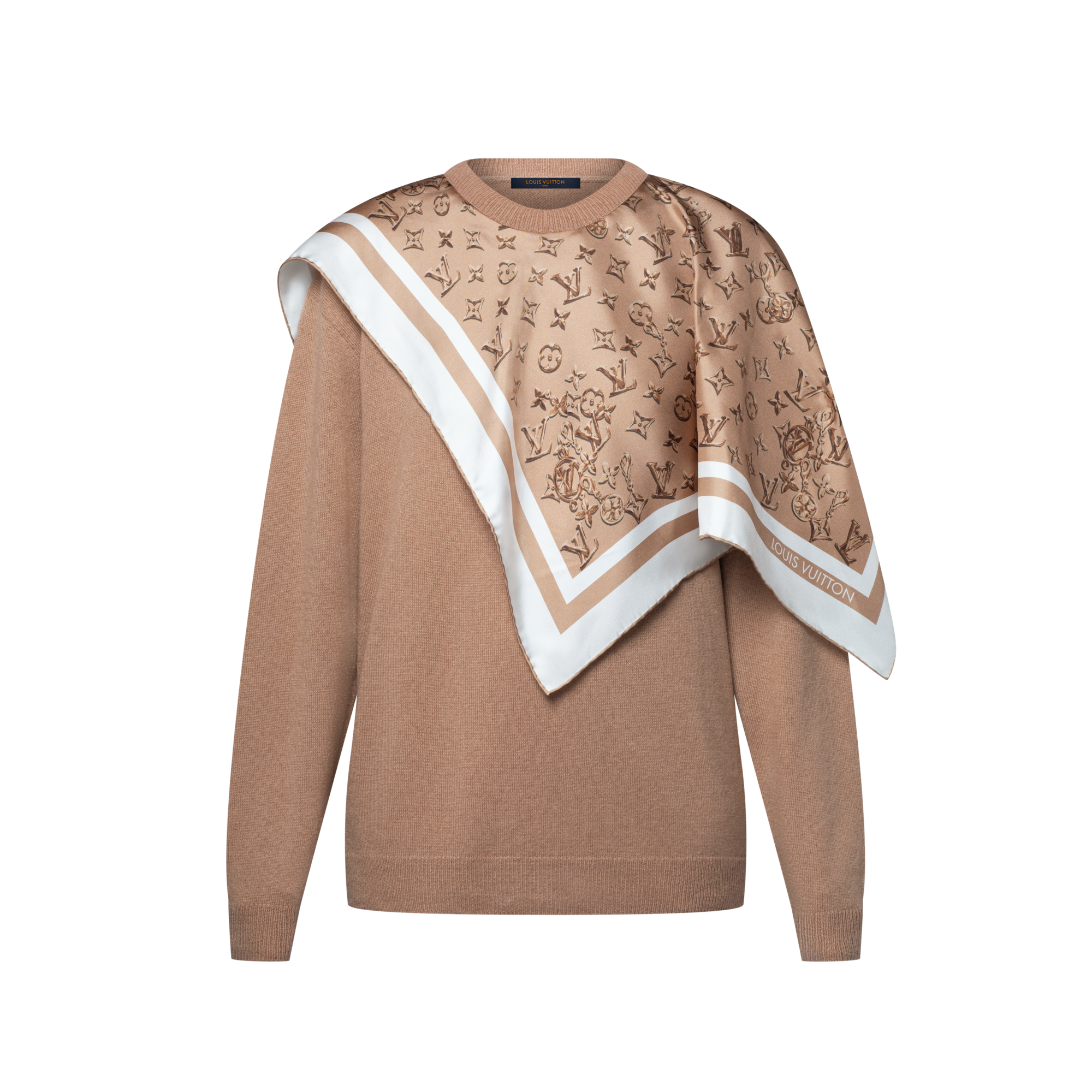 เสื้อพูลโอเวอร์ผ้าไหมผสมแคชเมียร์  in ผู้หญิง